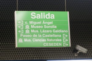 マドリード地下鉄
