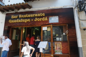 グアダルーペのレストラン
