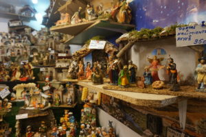 マヨール広場のクリスマスマーケット